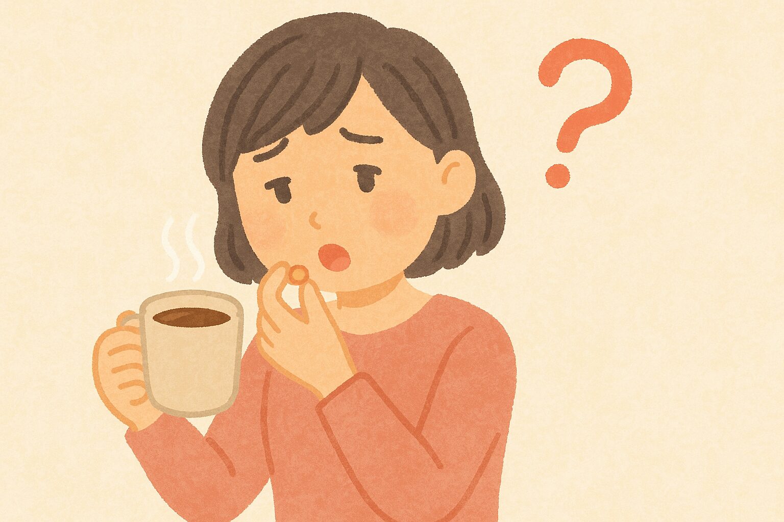 薬の飲み方でよくある間違い①：水以外の飲み物で服用する