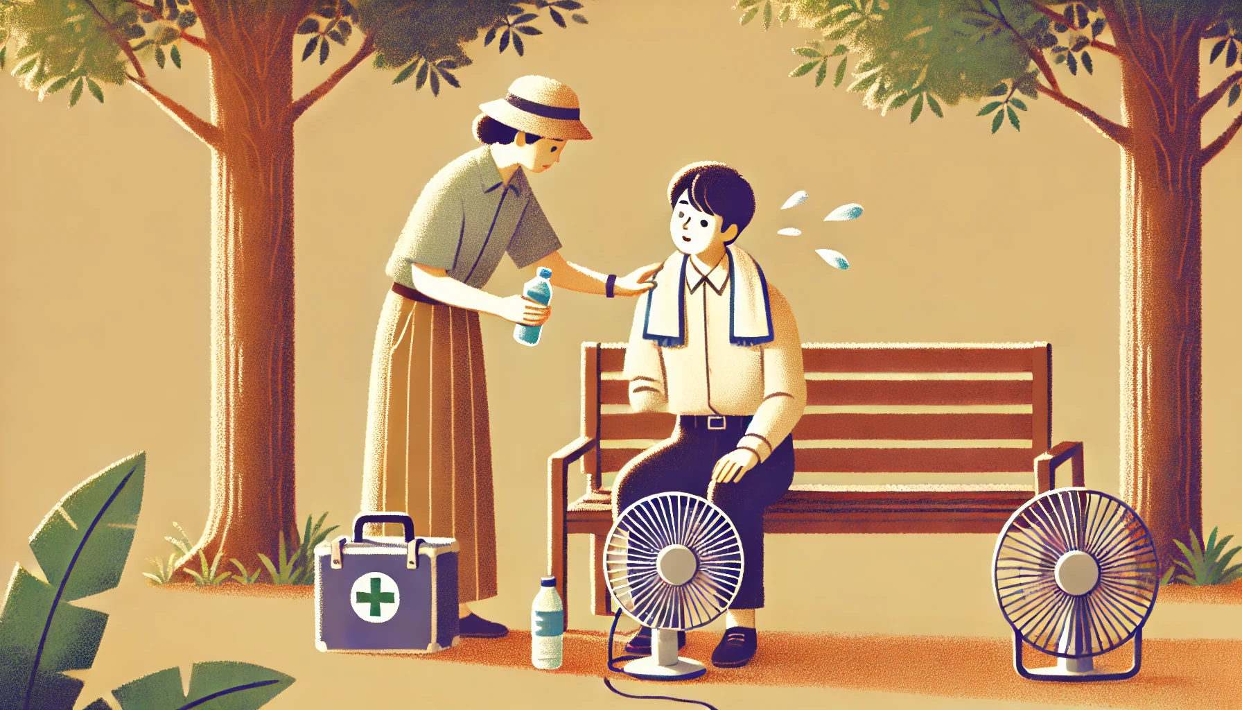 熱中症かな？と思ったときの応急処置