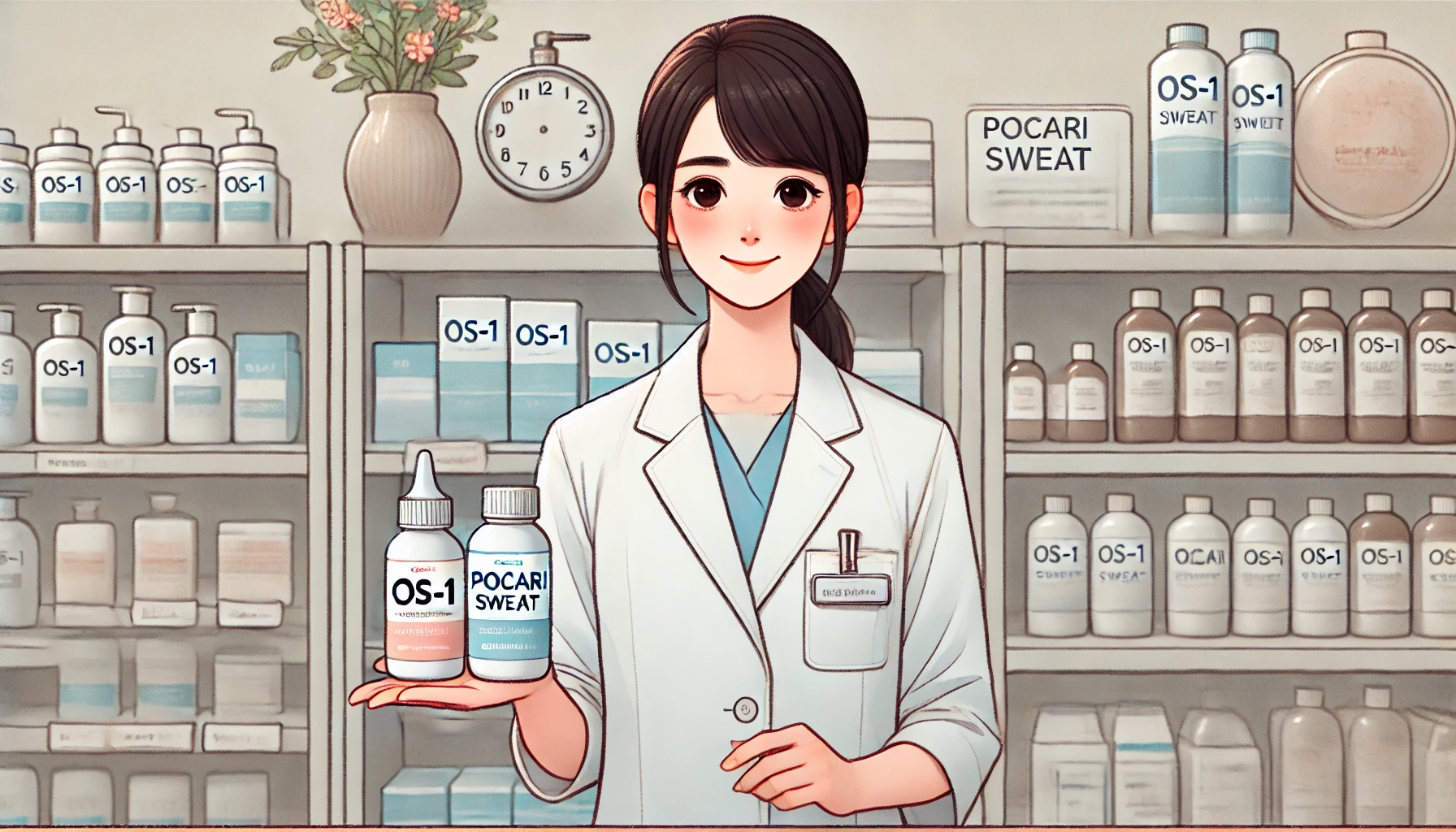 OS-1とポカリの違いを薬剤師が解説｜正しい使い分けで家族を守る