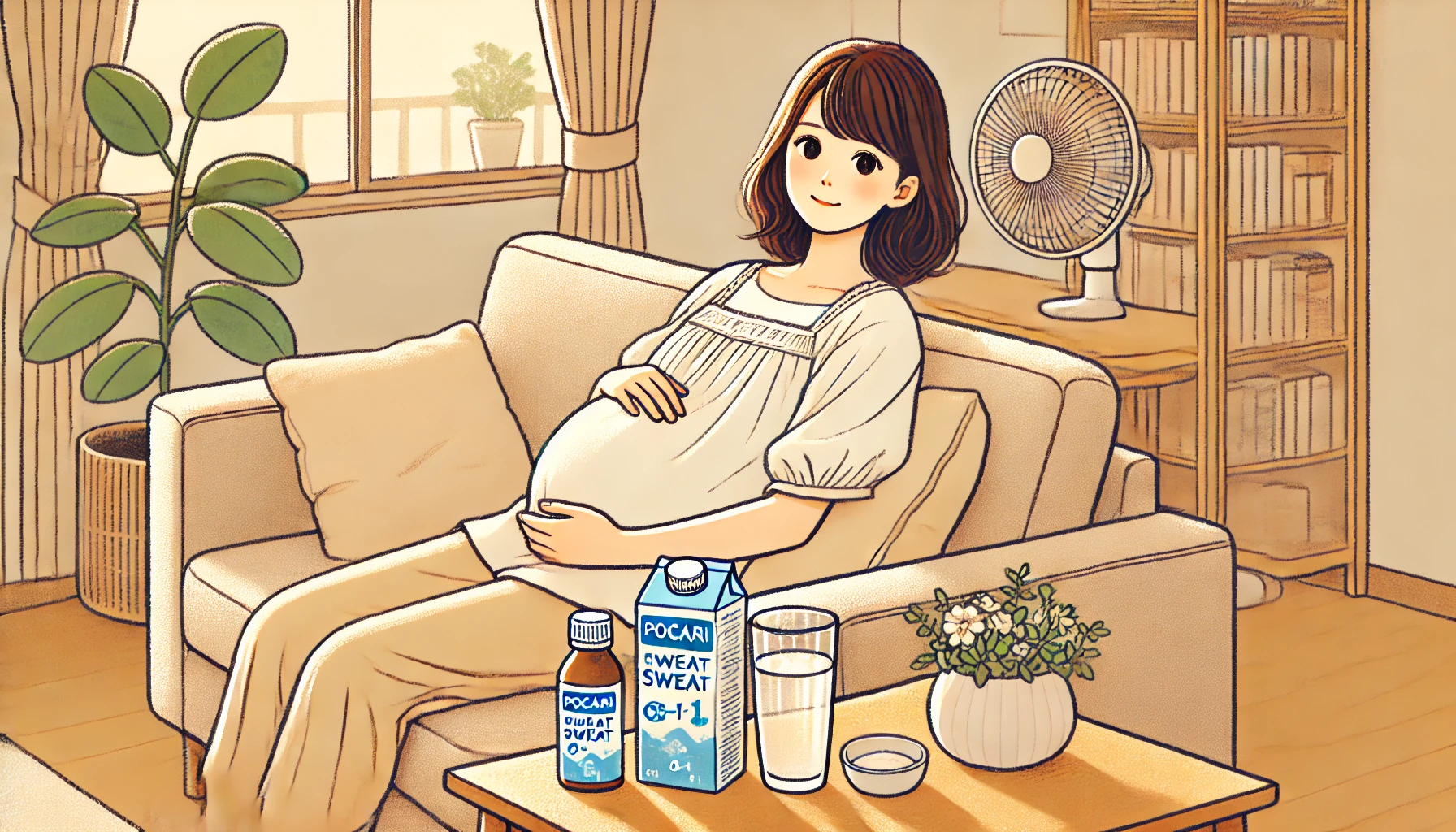 妊婦さんの水分補給